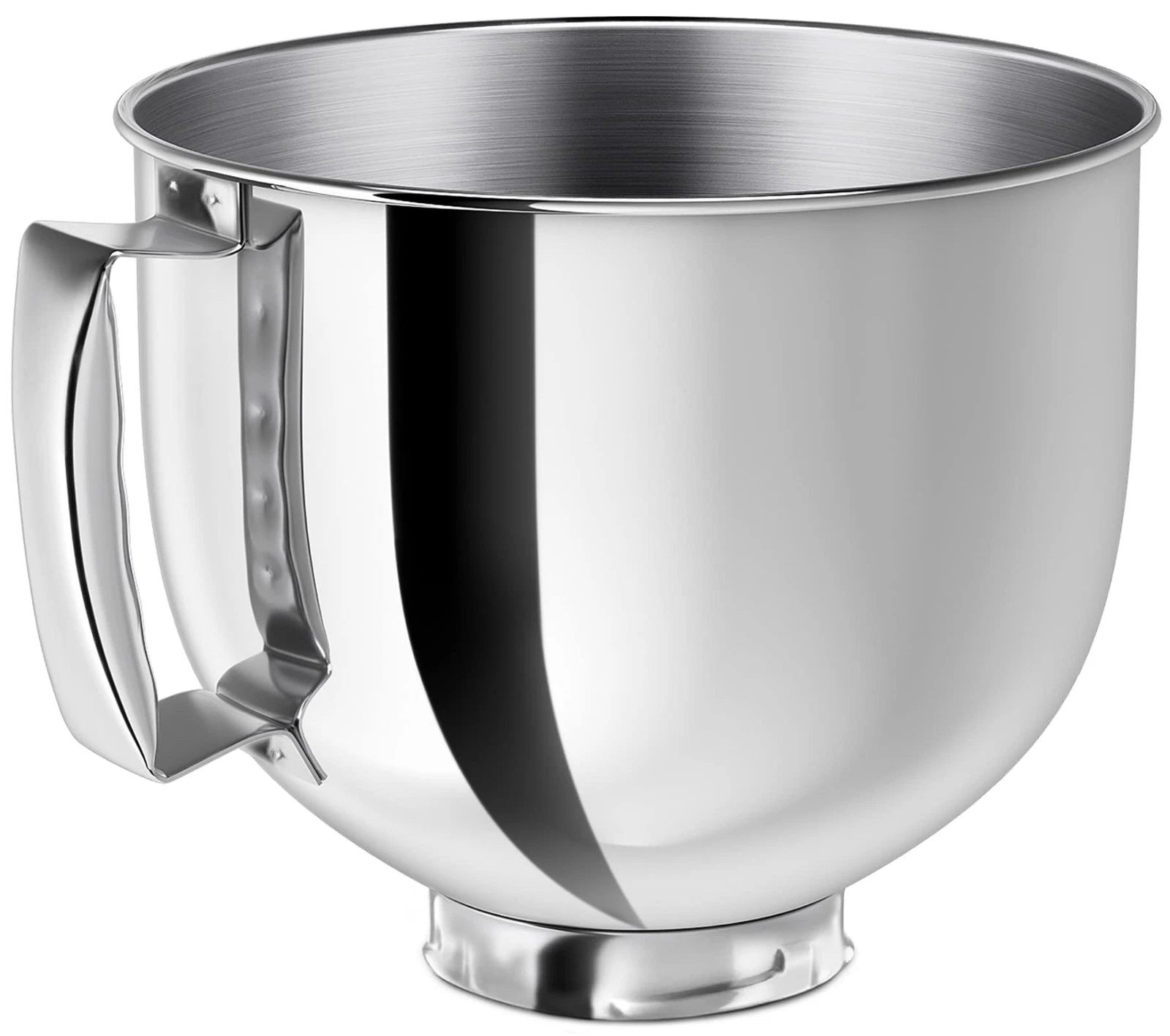 Stainless Steel Mixer bowl Fit for KitchenAid Artisan&Classic Series 4.55 QT ...