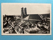 Stary AK z Monachium z Petersturm, Frauenkirche, biegł w 1924 roku