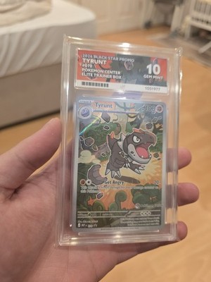 Pokemon TCG Tyrunt 070 Pokemon Center Stamped Promo ACE 10
