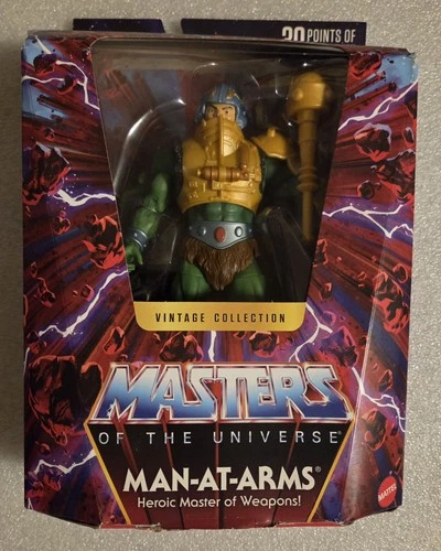 Masters of The Universe Masterverse Vintage Collection MAN-AT-ARMS Figure MOTU