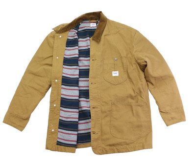 Lee Premium Blanket Lined Workwear Chore Jacket Men's Size L