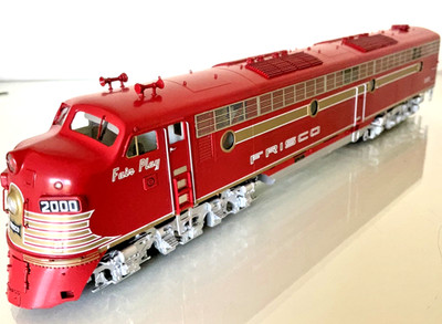 Overland AA-1157.1 Diesel Electric E-Unit (FRICO) St Louis-San Fran E-7 AM #2000