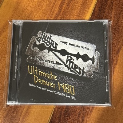 JUDAS PRIEST ULTIMATE DENVER 1980 RARE LIVE CD Rob Halford FIGHT KK LIKE NEW!!