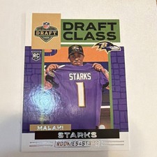 2025 Panini Rookies & Stars Malaki Starks #13 Draft Class Baltimore Ravens