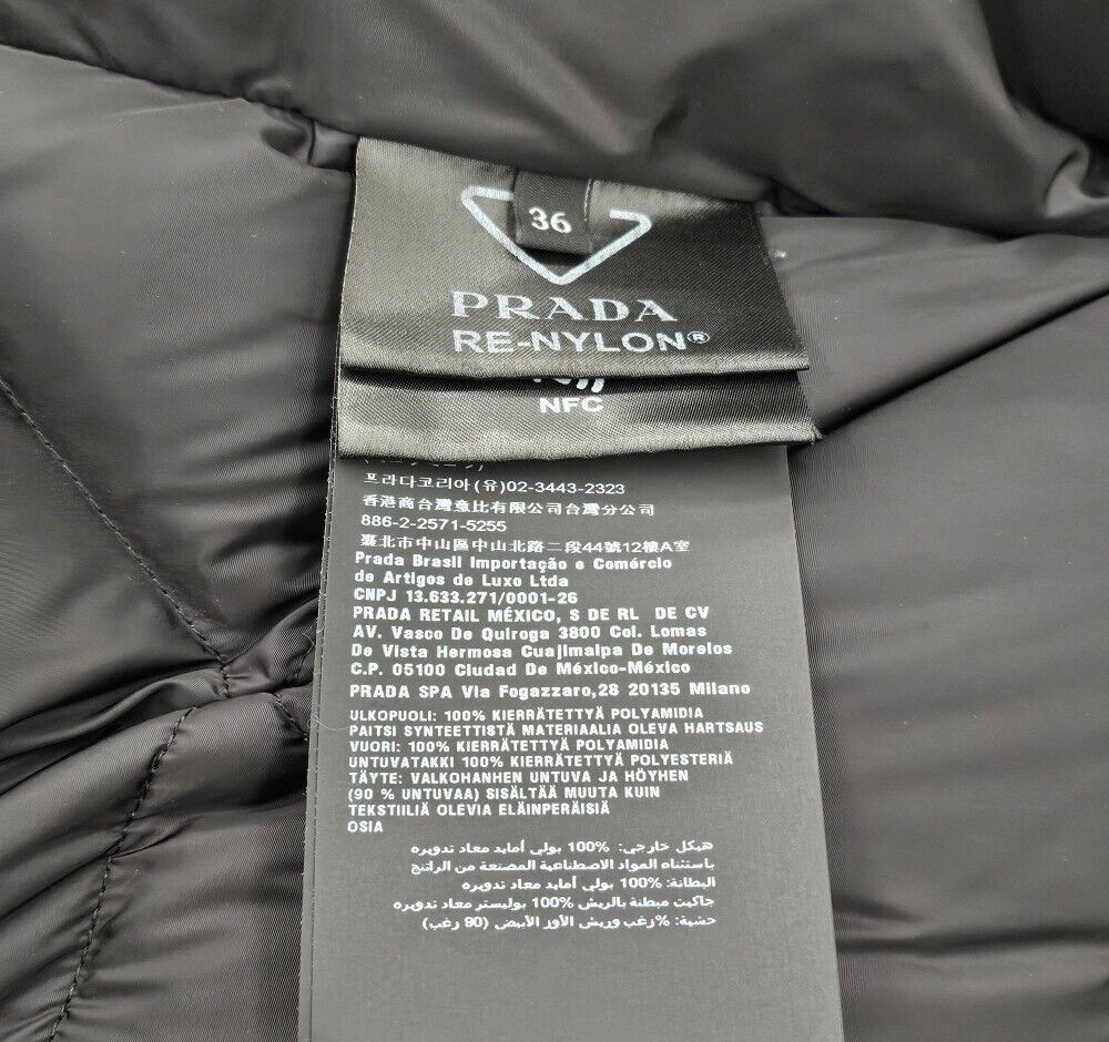 Prada Re-Nylon Quilted Padding Jacket 150787080 - image 6