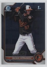 2022 Bowman Chrome Prospects Maikol Hernandez #BCP-155 12v9