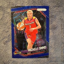 Michelle Timms 2025 WNBA Prizm Blue Velocity Phoenix Mercury 