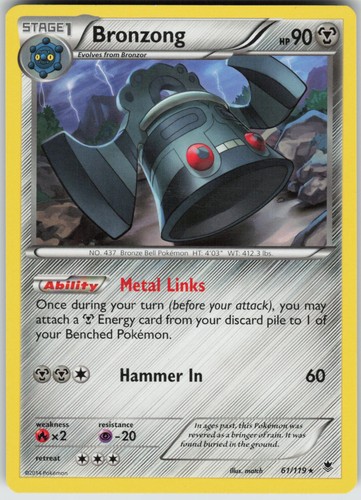 Bronzong XY - Phantom Forces [PHF - 61/119] Pokemon LP