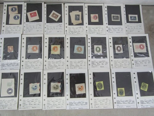 Nystamps US back book cut square stamp collection high cost m28wl