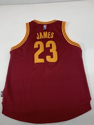 Adidas Cleveland Cavaliers LeBron James #23 NBA Basketball Jersey