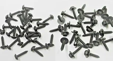 40 BLACK INT/EXT SCREWS! FOR GM GMC C/K SERIES BLAZER S10 JIMMY ETC (2 TYPES)