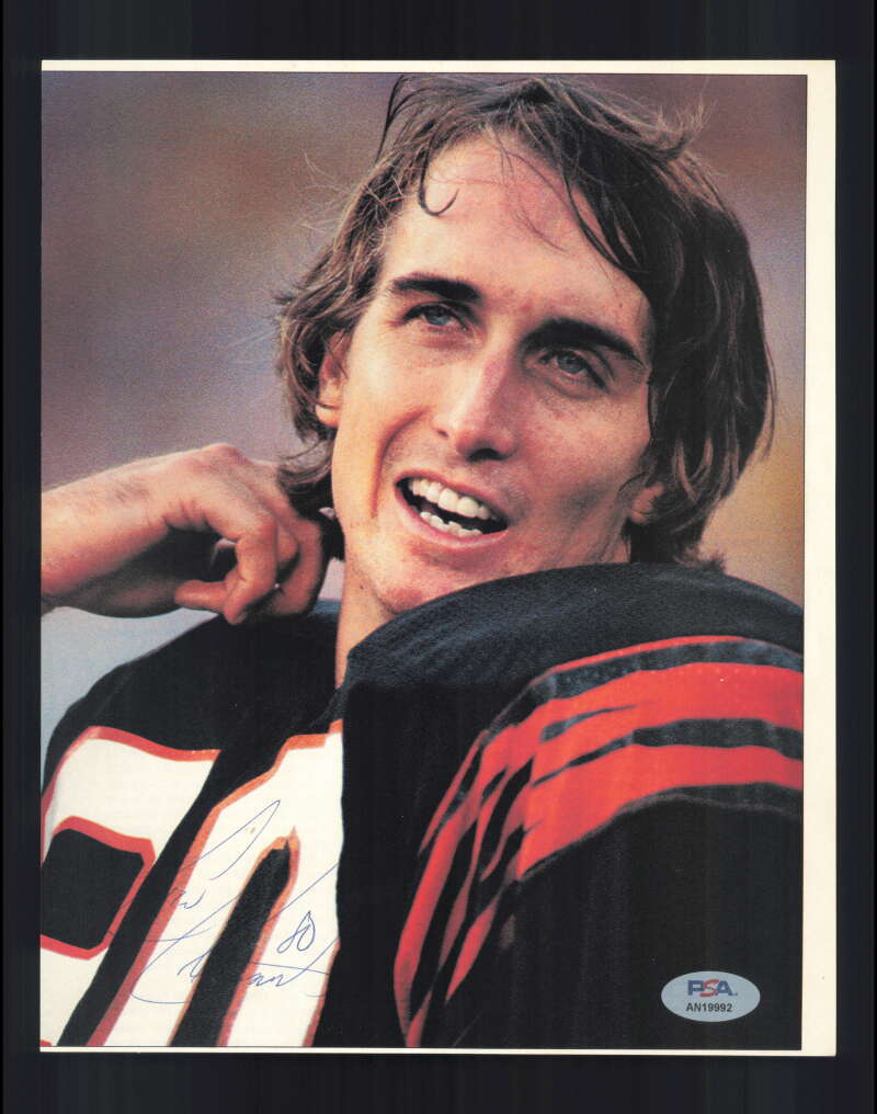 Cris Collinsworth PSA DNA Signed  Vintage 8x10 Photo Autograph Bengals