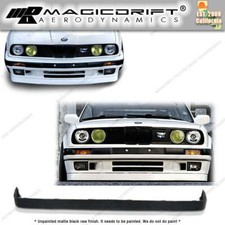 Fits 84-92 Bmw E30 V2 M-t Style Front Bumper Lip Chin Lower Spoiler Pu Unpainted Fits 84-92 Bmw E30 V2 M-t Style Front Bumper Lip Chin Lower Spoiler Pu Unpainted