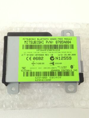New OEM Mitsubishi Blue Tooth Hands Free Module 8785A084 EXPORT models