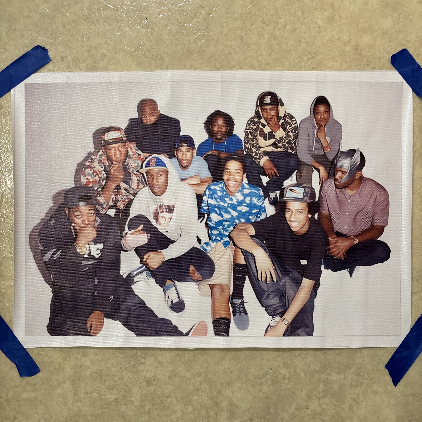 Tyler The Creator Odd Future Rap Music Poster ✅ Wall Art Room Canvas ✅12x18 inch