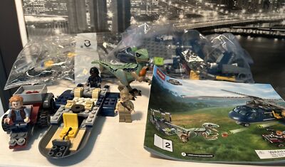 LEGO Jurassic World 75928 Blue's Helicopter Pursuit Incomplete