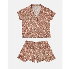 Rylee + Cru | Dahlia Floral Comfy Pajamas Set Kids size 4/5