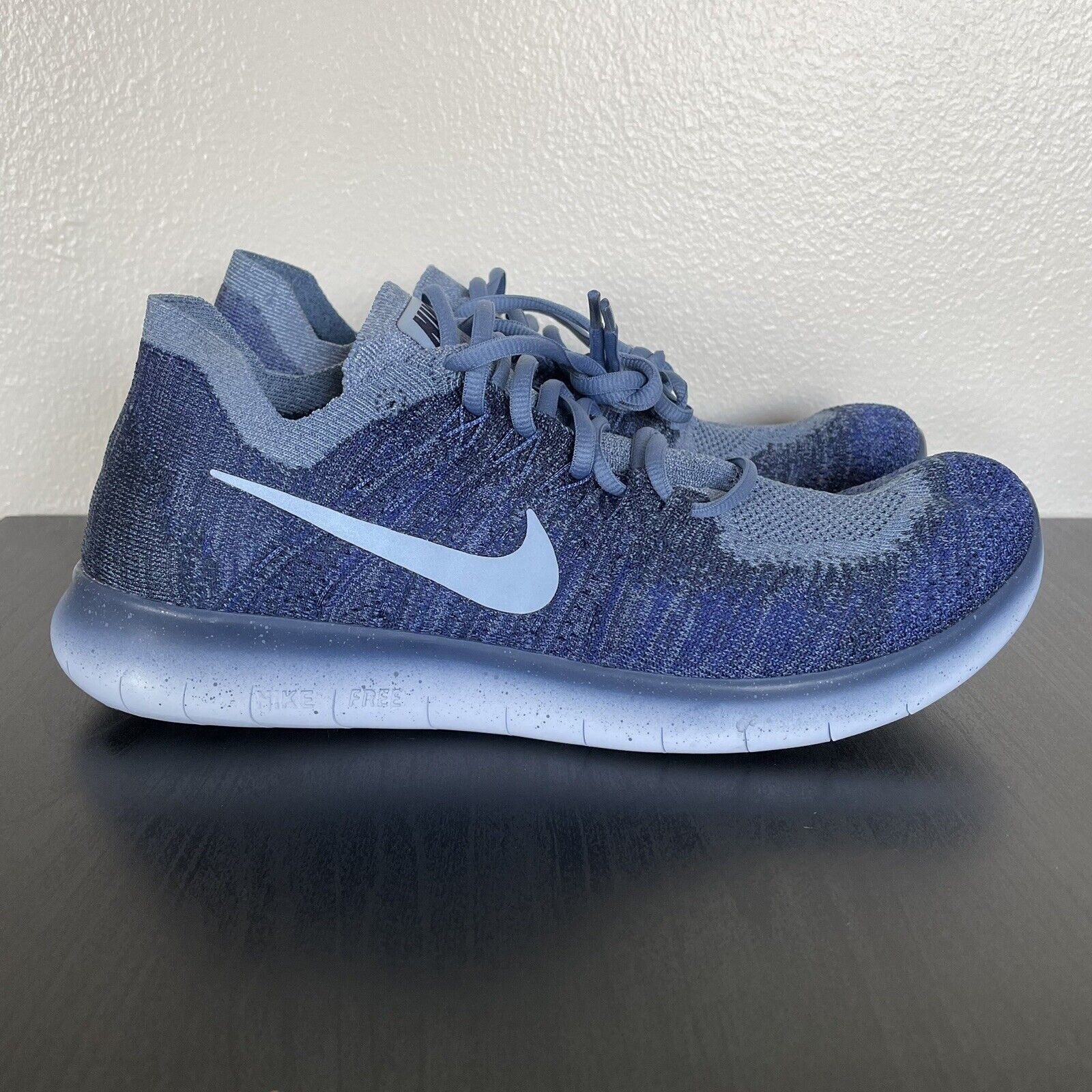 Astronave juicio promedio NEW Nike Free RN Flyknit Running Shoes Ocean Fog Blue 880843-404 Men's Size  10 | eBay