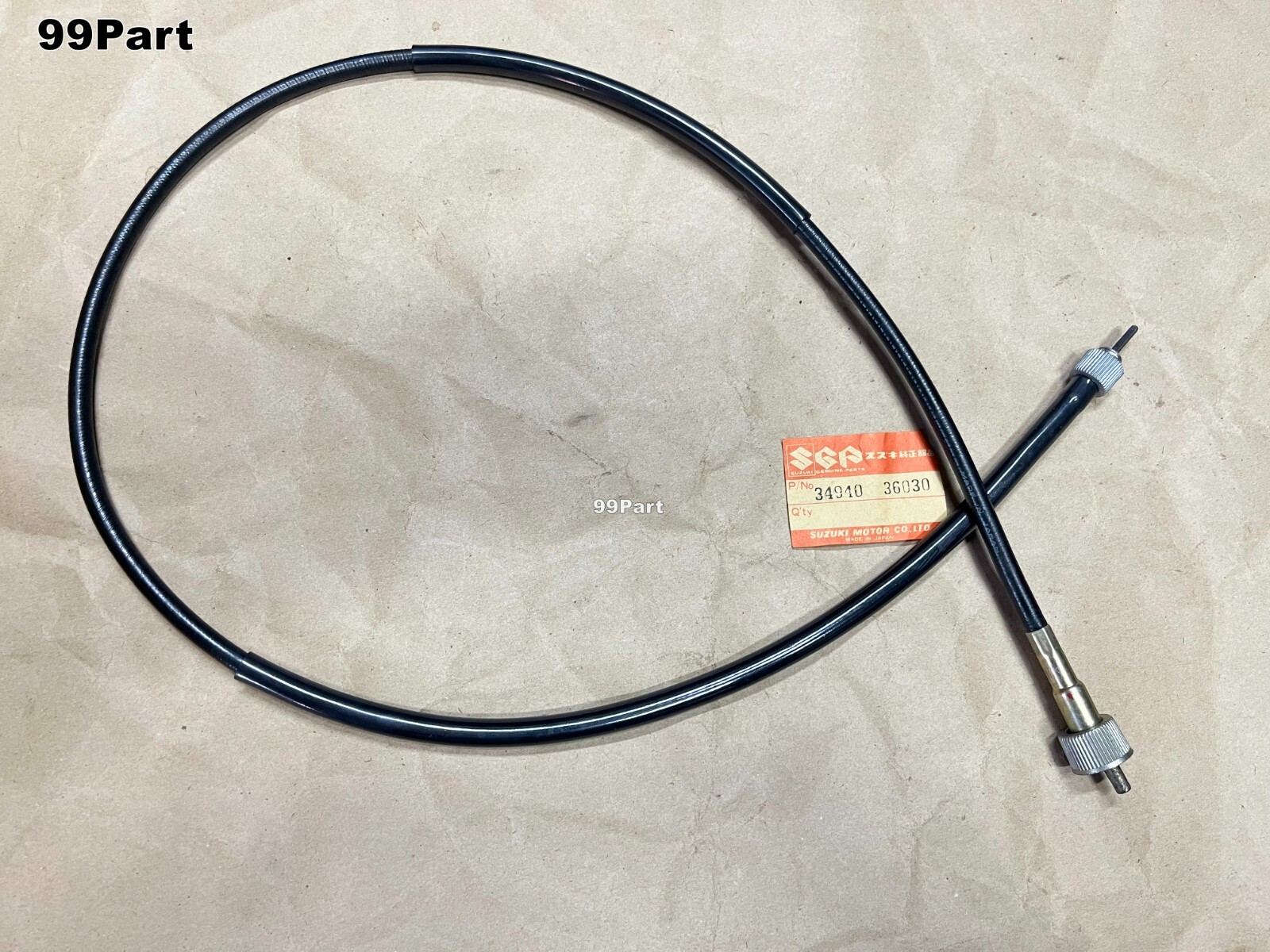 Tachometer Cable NOS Fit  SUZUKI GT185 GT125 T250 T350 T500 P/N 34940-36030