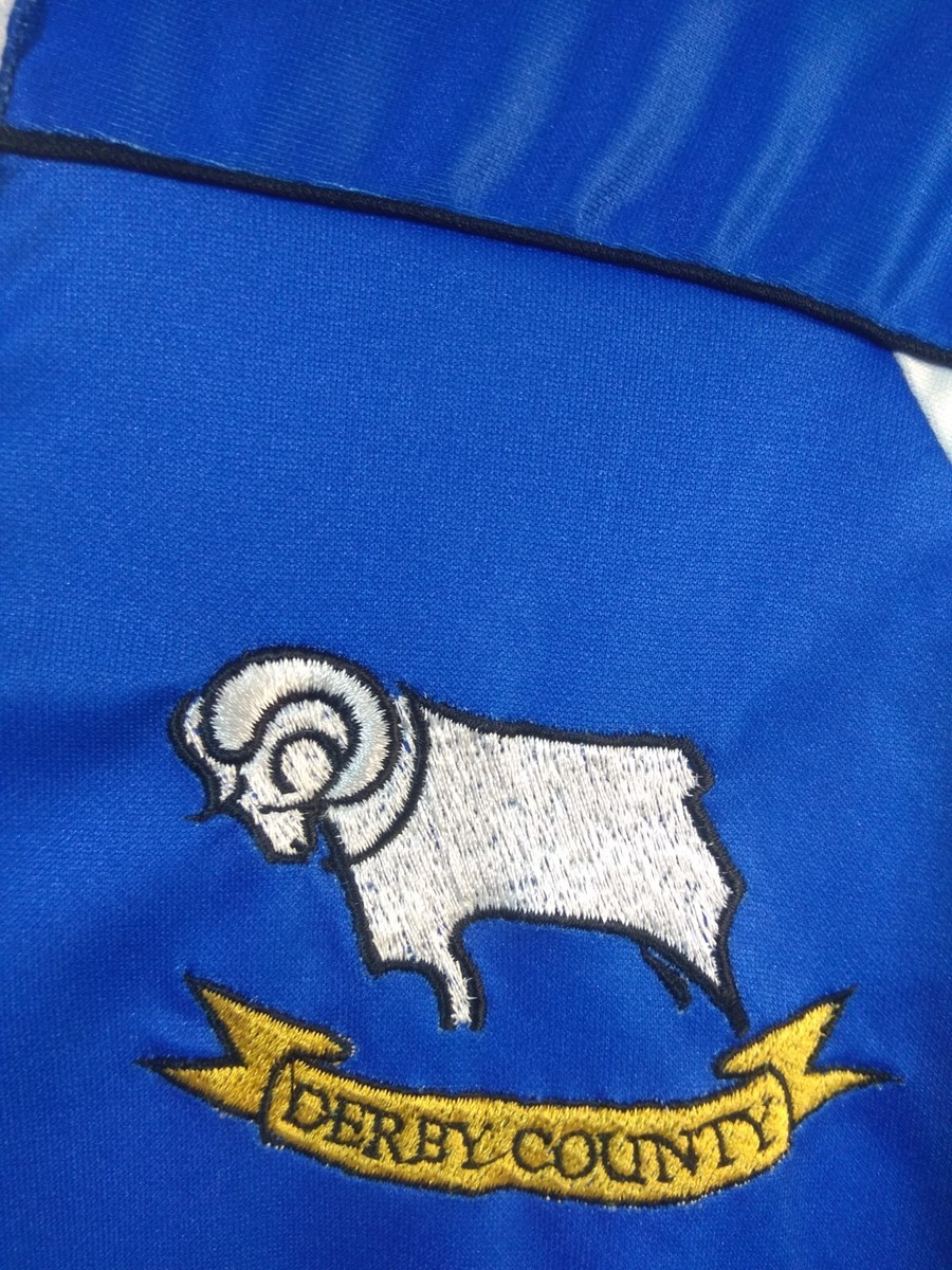 Maillot Extérieur Derby County Manches Longues 2003/05 - Errea - Taille XXL - Homme - État Très Propre