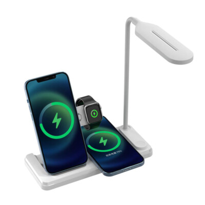 in1 LED Desk Lamp Wireless Charger Dock Charging Stand For Apple Watch  iPhone Australia