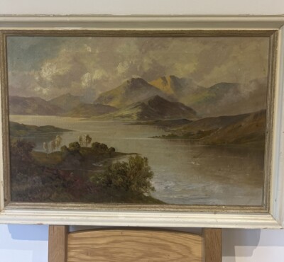 Francis E. Jamieson 1895-1950 Scottish Highlands Landschaft Ölgemälde