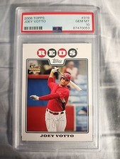 2008 Topps Joey Votto Rookie RC #319 PSA 10 GEM MT Cincinnati Reds