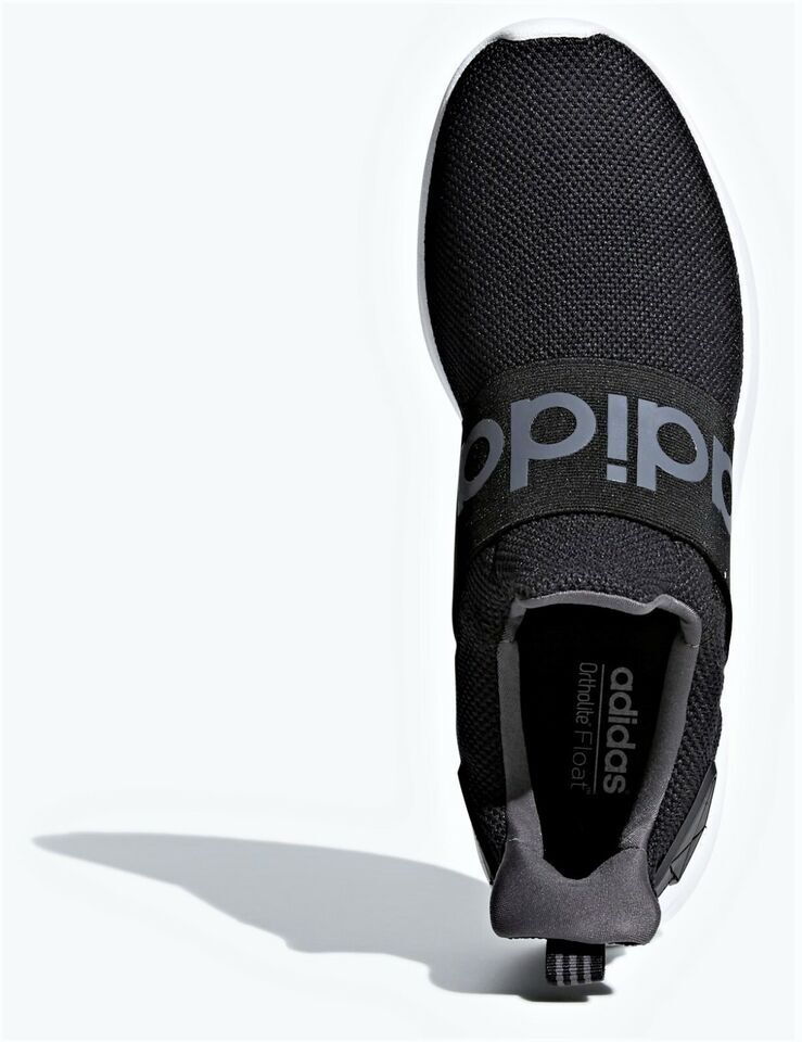 Mens adidas LITE RACER CF SLIPON ADAPT Men DB1645 Cloud Foam Black White  Slip-On | eBay