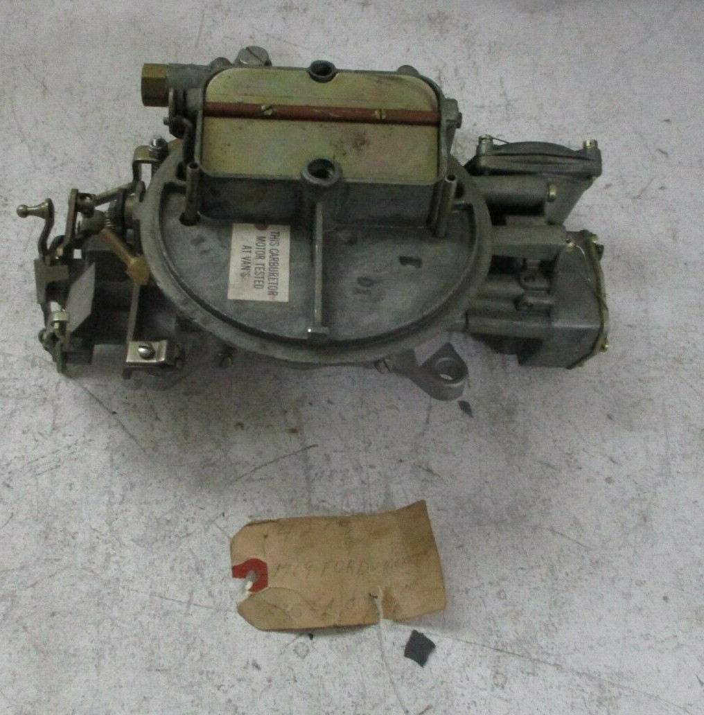 MOTORCRAFT 1979 FORD TRUCK CARBURETOR MOTORCRAFT C9TM B A 2A7