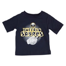 Buffalo Sabres Outerstuff NHL Toddler Navy Blue Bubble Letters T-Shirt