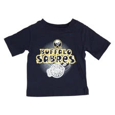 Buffalo Sabres Outerstuff NHL Toddler Navy Blue Bubble Letters T-Shirt