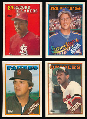 1988 Topps Tiffany - You Pick Complete Your Set #401-600 (F50)