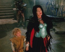 SIAN PHILLIPS signed Autogramm 20x25cm STAR WARS EWOKS in Person autograph COA