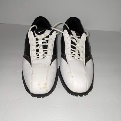 NIKE GOLF SHOES #418624-101 - mens Size 7 Black and White | eBay display picture 1