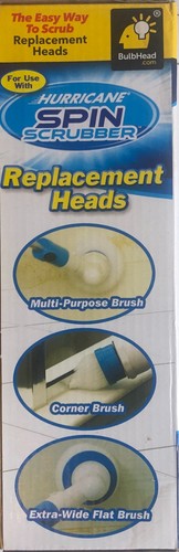 6 Scrubber Electric Spin Cordless Cleaning Brush Bath Tub Tile Scrub LOT - Picture 13 of 19