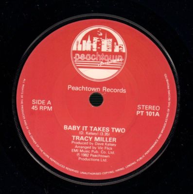 Tracy Miller(7'' Vinyl)Baby It Takes Two/ Yours Confidentally-Peachtown-VG/NM