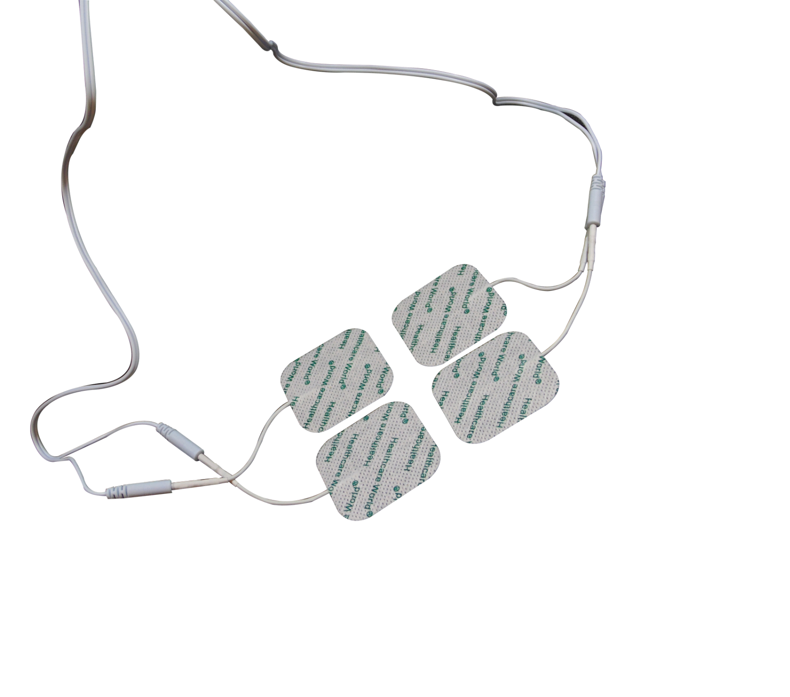 24 SQUARE TENS ELECTRODES PADS (5cm x 5cm) REUSABLE FOR TENS MACHINES