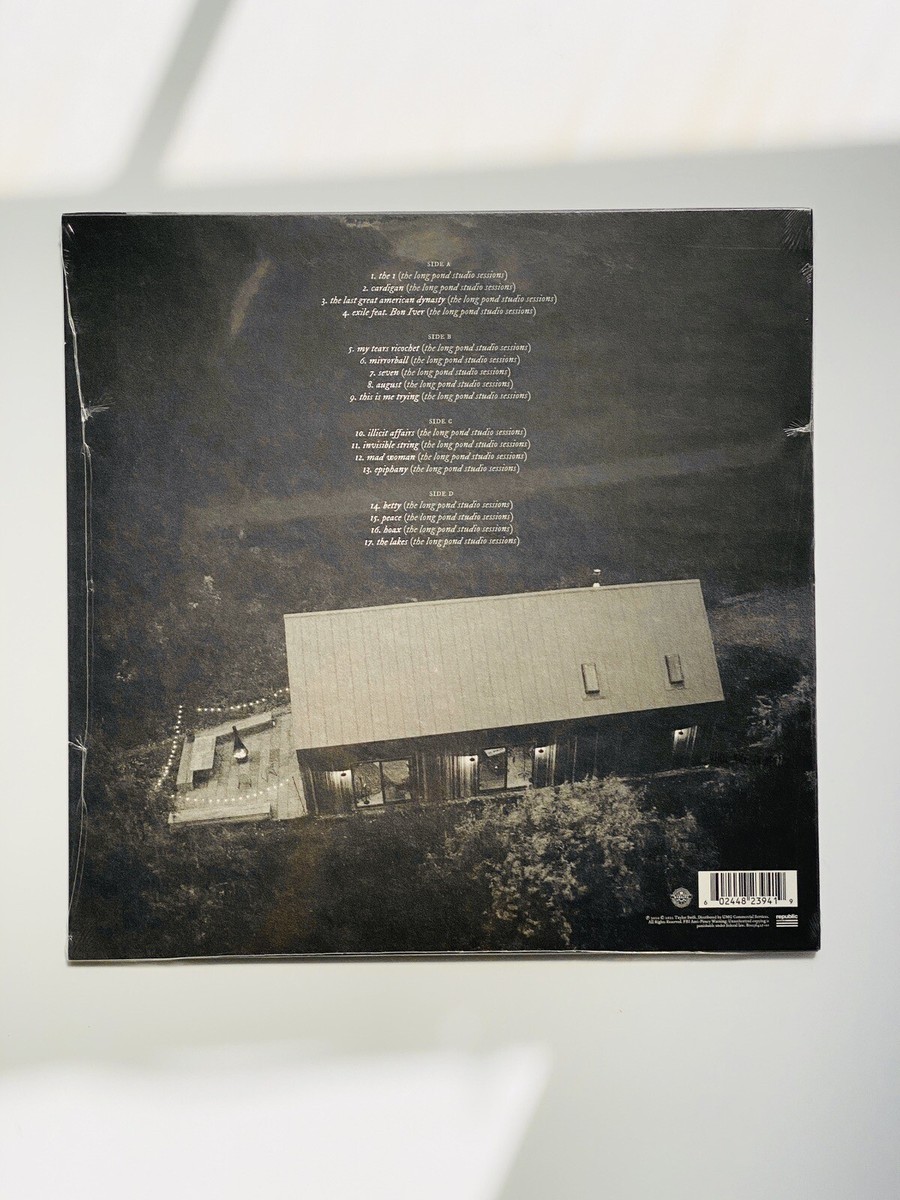 SEALED Taylor Swift Folklore Long Pond Studio Sessions Vinyl LP