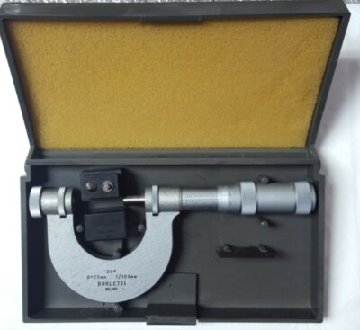 BORLETTI MIKROMETER MIT STEUERSPITZE W18-14 NEUWERTIG 