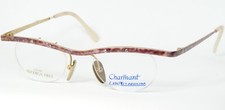 Vintage CHARMANT Lite Titanium 8301 PU PURPLE /GOLD EYEGLASSES GLASSES 46-20-140