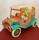 Vintage Coleco ❤ Cabbage Patch Kids ❤ Musical Wind Up Buggy Car & Mini Doll
