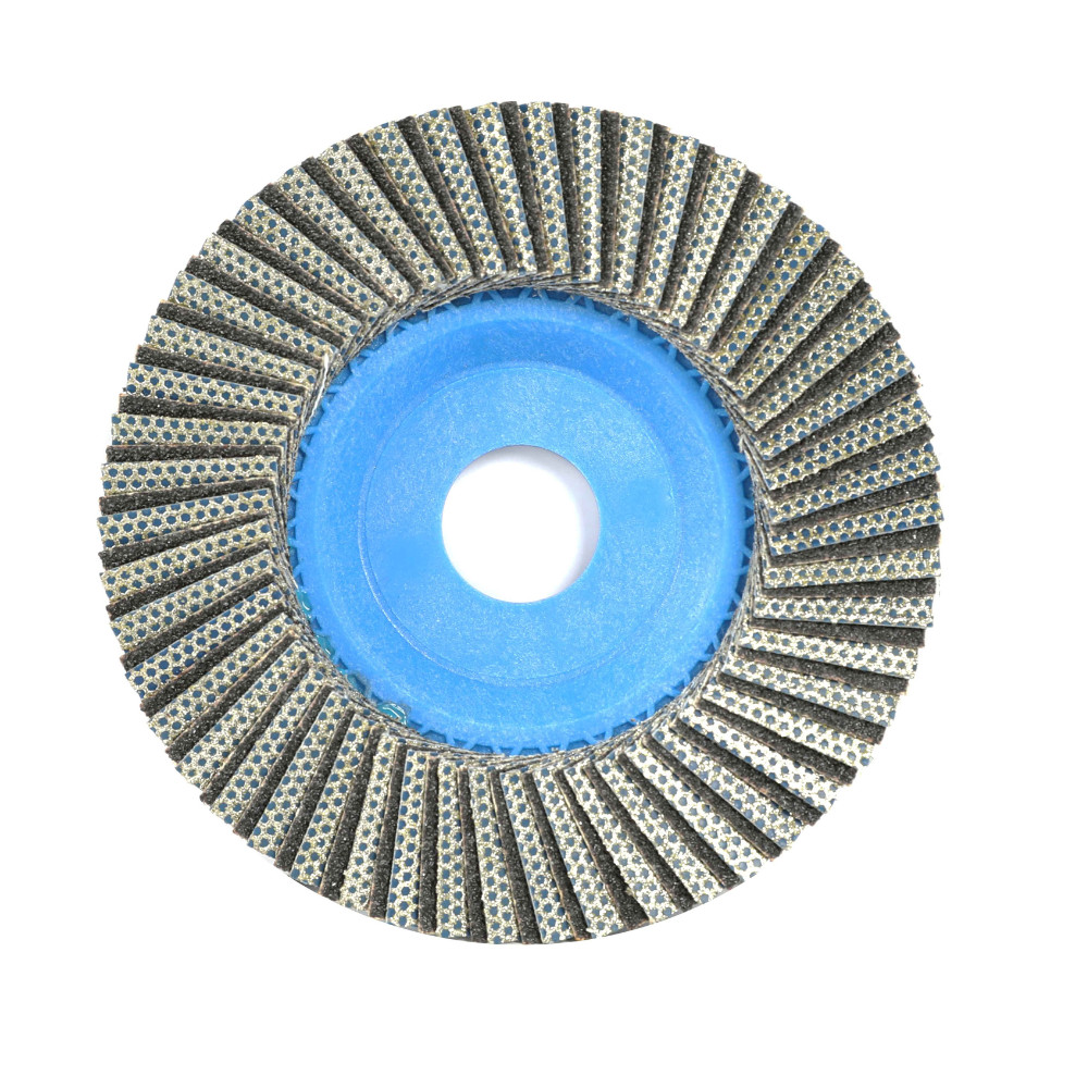 Bihiu 115mm Universal Diamond Grinding Flap Wheel - 60 Grit