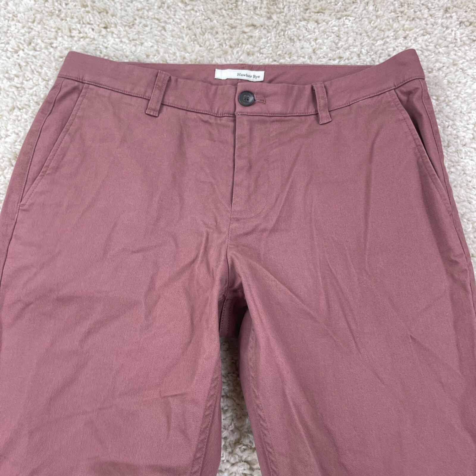 hawker rye mens size 33x32 dress pants 