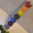 Teelichter Kerzen 7 Chakren Chakra Meditation Energie Duft Brennzeit 5 Stunden  