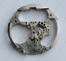 Vintage Bulova Accutron 214 Part 709 Movement Pillar Plate USA M5 1965 ('3')