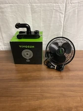 Vivosun Black AeroWave E6 Smart Wifi Control Weatherproof Grow Tent Fan