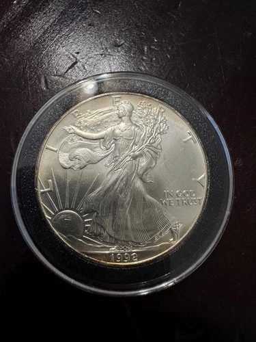 1992 Silver American Eagle BU 1 Coin 1 Oz $1 Dollar Uncirculated Brilliant