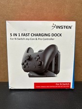 Nintendo Switch 5 in 1 Fast Charging Dock Insten