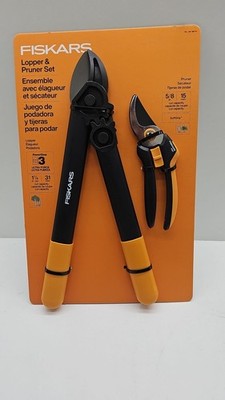 Fiskars Astschere & Astschere Set PowerGear X SoftGrip 31 mm Schnittkapazität