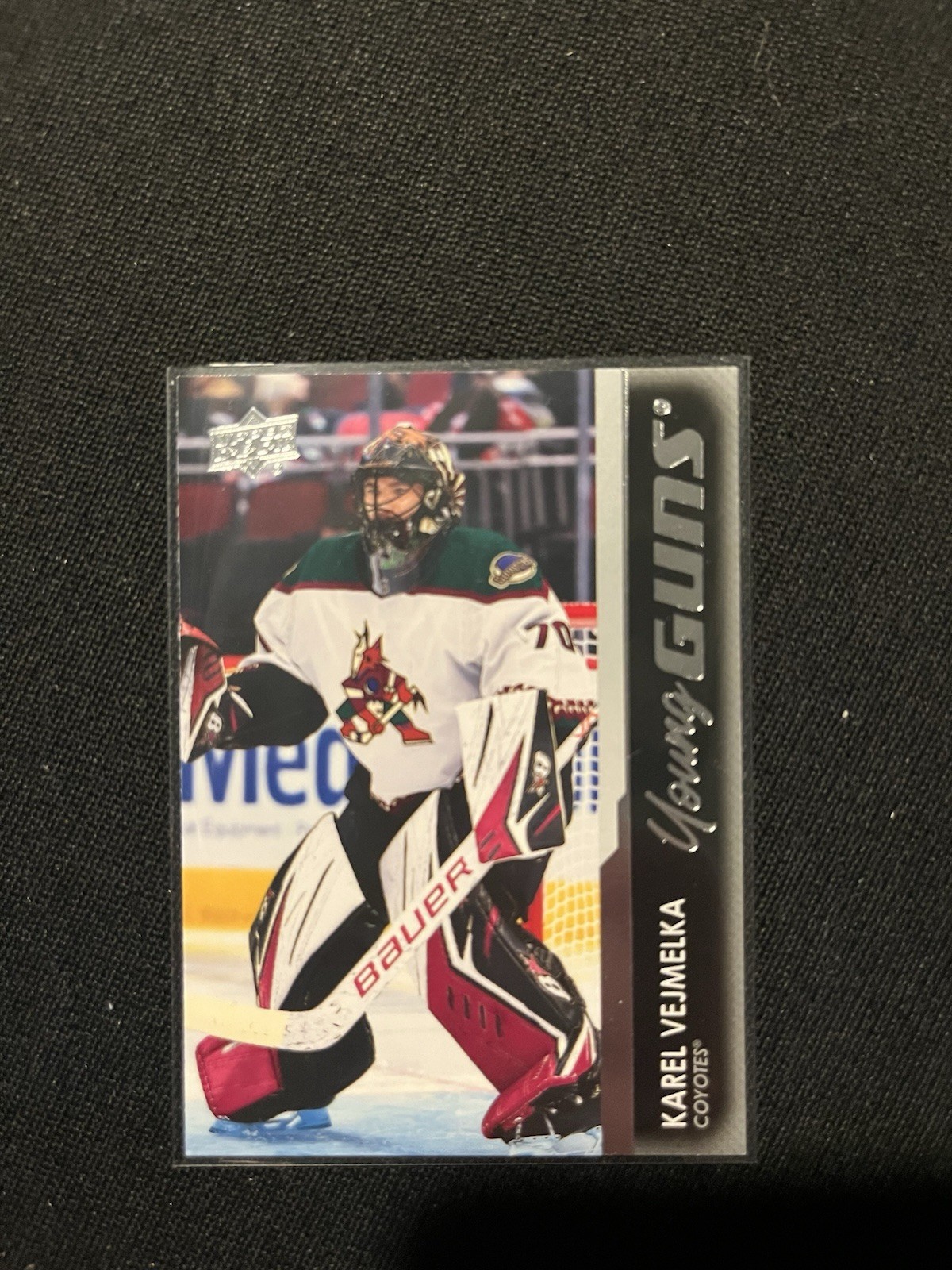 2021-22 Upper Deck Karel Vejmelka Young Guns #458 Arizona Coyotes/Utah Mammoth